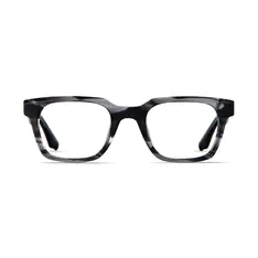 Square Black/Gray Eyeglasses
