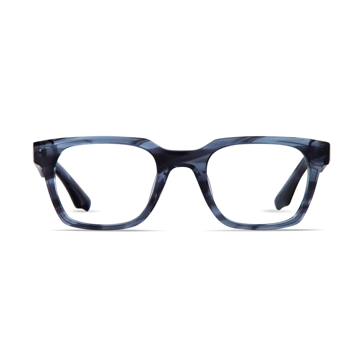 Square Black/Blue Eyeglasses