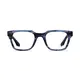 Rectangle Black/Blue Eyeglasses
