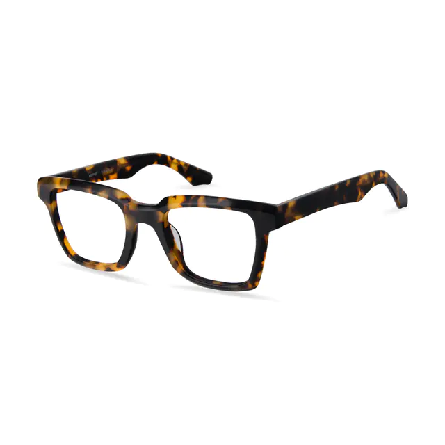 Square Tortoiseshell Eyeglasses
