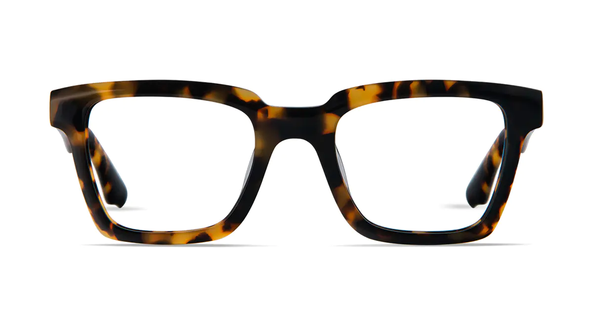 Square Tortoiseshell Eyeglasses