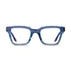 Square Blue Eyeglasses