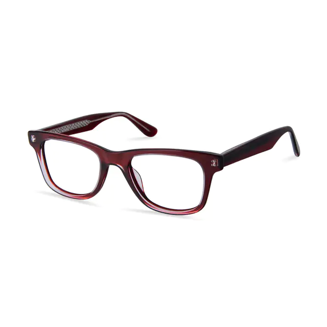 Rectangle Wine Eyeglasses