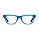 Rectangle Blue Eyeglasses
