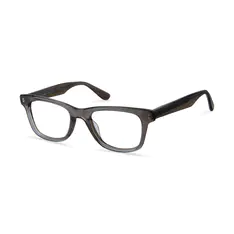Rectangle Gray Eyeglasses