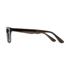 Rectangle Gray Eyeglasses