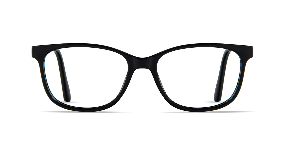 Rectangle Black Eyeglasses