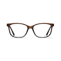 Rectangle Brown/Black Eyeglasses