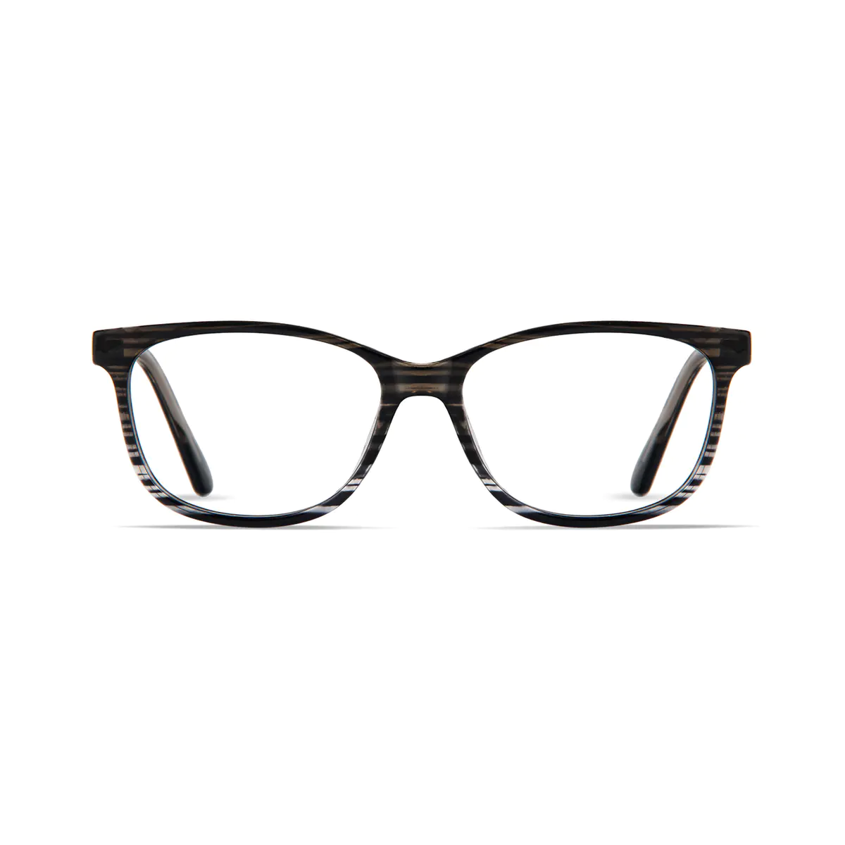 Square Brown Eyeglasses