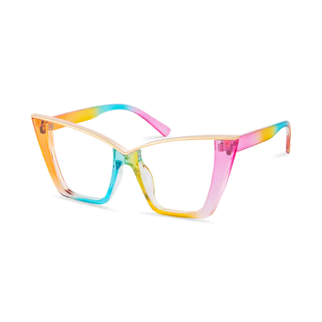Cat-eye Multicolor Eyeglasses