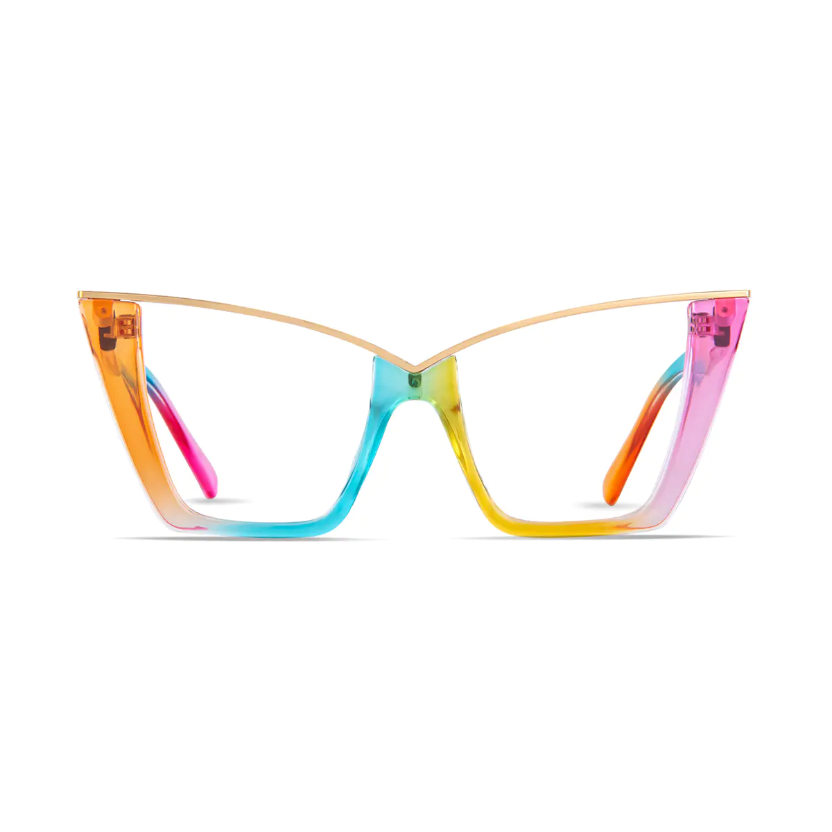 Cat-eye Multicolor Eyeglasses