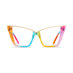 Cat-eye Multicolor Eyeglasses