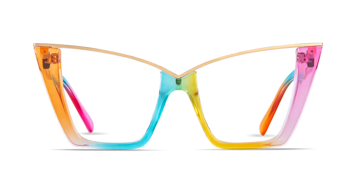 Cat-eye Multicolor Eyeglasses