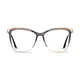 Square Gradient Gray Eyeglasses