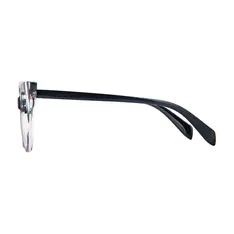 Cat-eye Black/White Eyeglasses
