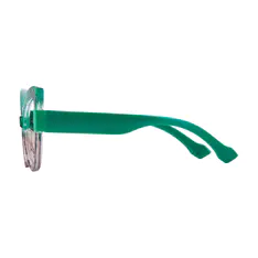 Cat-eye Green/Tortoiseshell Eyeglasses