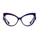 Cat-eye Purple Eyeglasses