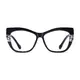 Cat-eye Black Eyeglasses
