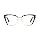 Square Black/Gold Eyeglasses