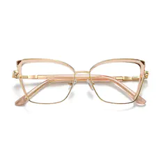 Cat-eye Transparent Amber Eyeglasses
