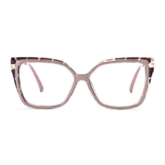 Square Tortoiseshell/Brown Eyeglasses