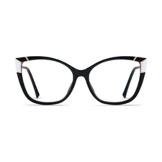 Cat-eye Black Eyeglasses