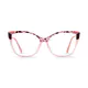 Cat-eye Tortoiseshell/Pink Eyeglasses