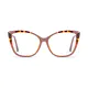 Cat-eye Brown Eyeglasses