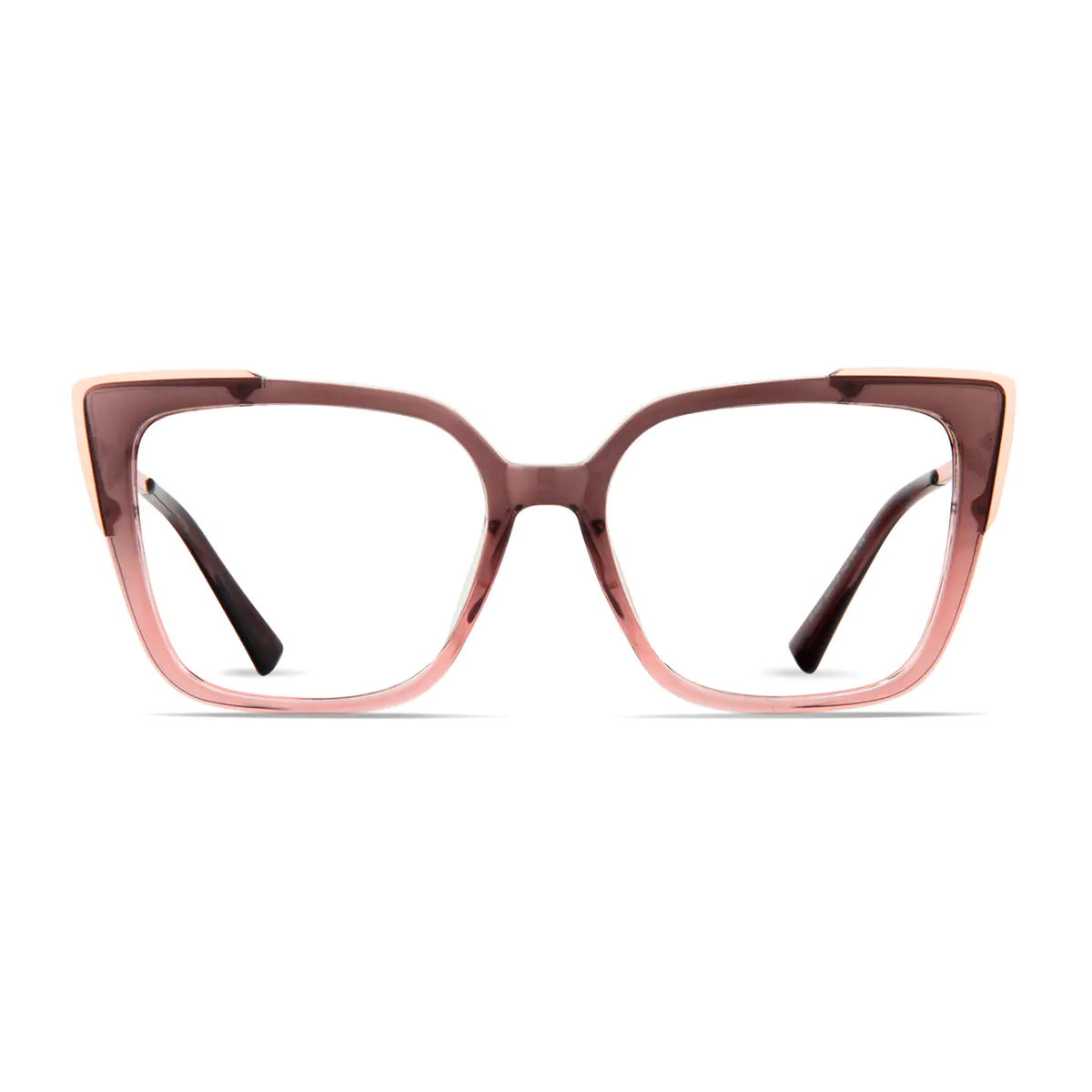 Square Gradient Pink/Gold Eyeglasses