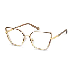 Square Green/Clear Eyeglasses