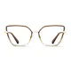Square Green/Clear Eyeglasses