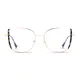 Square Tortoiseshell/Rose Gold Eyeglasses