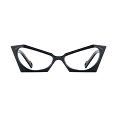 Cat-eye Black Eyeglasses