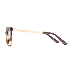 Square Gray/Tortoiseshell Eyeglasses