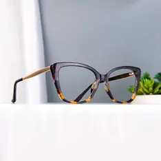 Square Gray/Tortoiseshell Eyeglasses