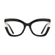 Square Black Eyeglasses