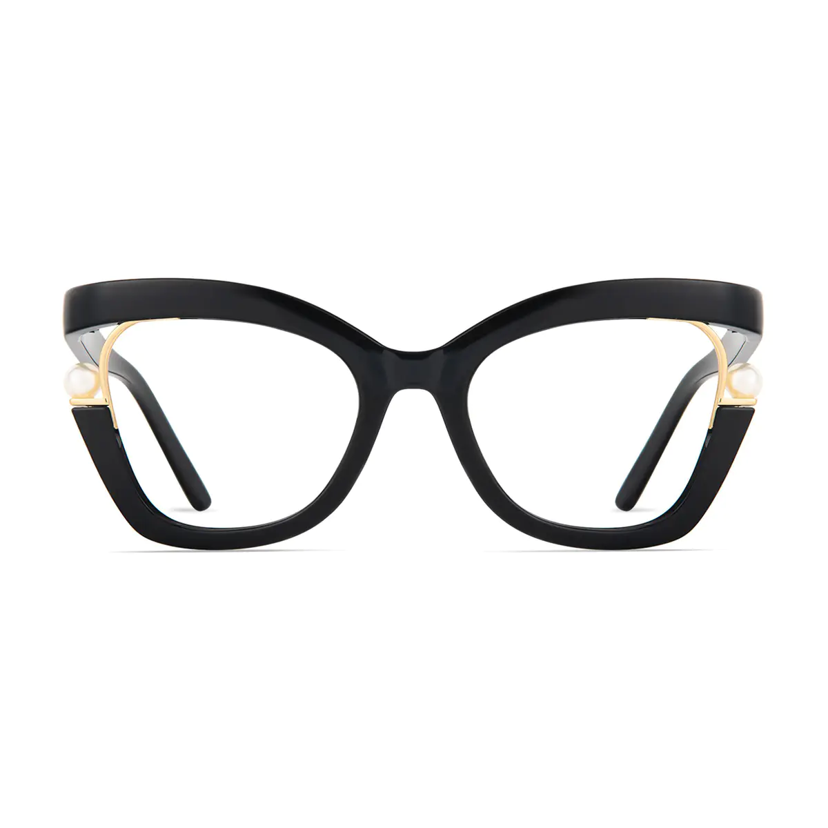 Square Black Eyeglasses
