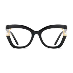 Square Black Eyeglasses