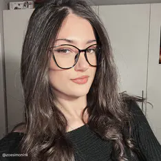 Cat-eye Black Eyeglasses