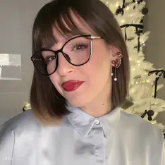 Cat-eye Black Eyeglasses