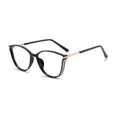 Cat-eye Black Eyeglasses