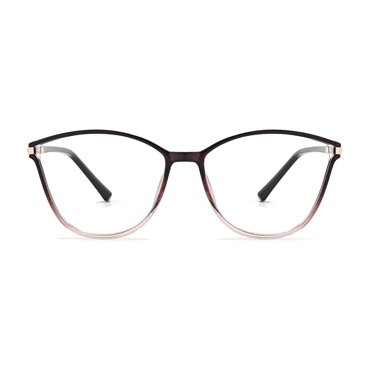 Cat-eye Gradient Pink Eyeglasses