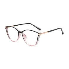 Cat-eye Gradient Pink Eyeglasses