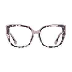 Square Pink/Tortoiseshell Eyeglasses