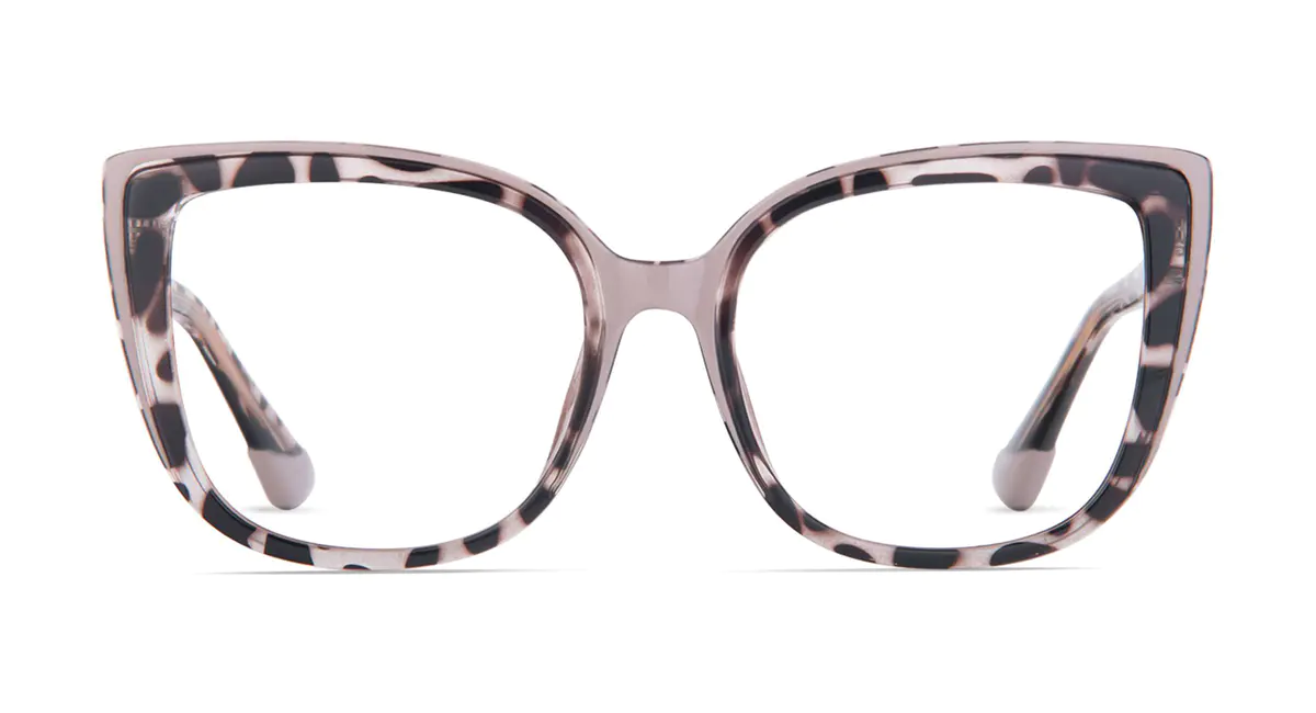 Cat-eye Pink/Tortoiseshell Eyeglasses