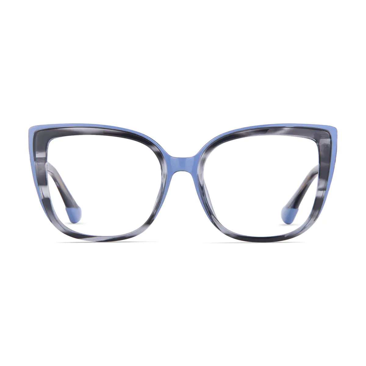 Cat-eye Blue/Gray Eyeglasses