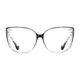 Square Clear/Black Eyeglasses