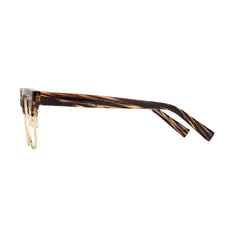 Browline Tortoiseshell/Gold Eyeglasses