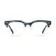 Browline Blue/Silver Eyeglasses