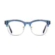Browline Blue/Silver Eyeglasses